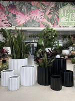SAT Ribbed Cylinder Pot